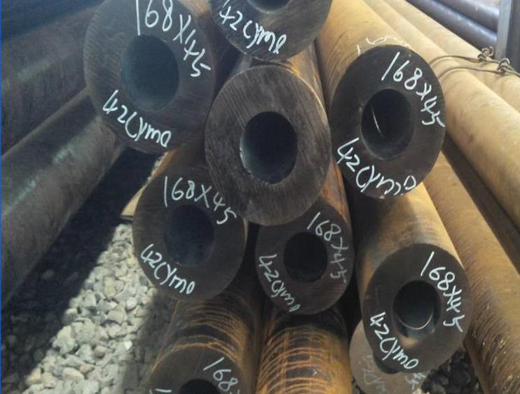 通榆42CrMo钢管淬火_高硬度耐磨合金管加工